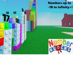 (v0.45) Numberblocks -1Billion-NEVERENDING BIG 3D icon