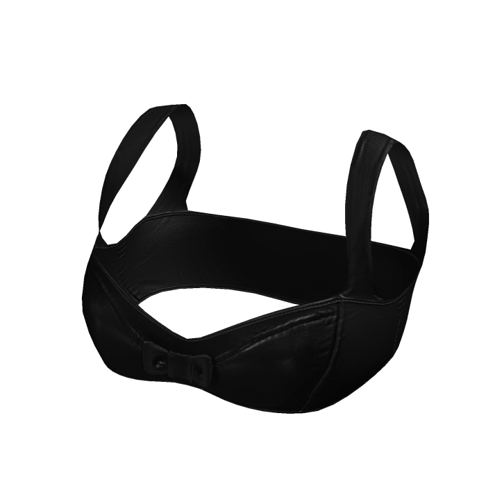 Teddy Bow Bralette Tank Top (Black)