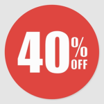 40% dissconuntt