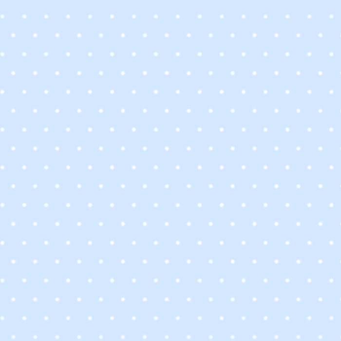 Blue Polka Dot Background Cute Kawaii Pattern