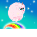 Pink Fluffy Unicorns Dancing on Rainbows Fanclub