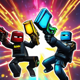 1v1 battleground gun game