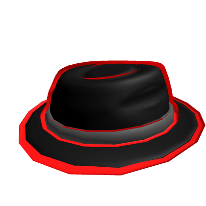Fedora Aura Roja - Roblox