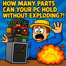 how many parts can your pc hold without exploding