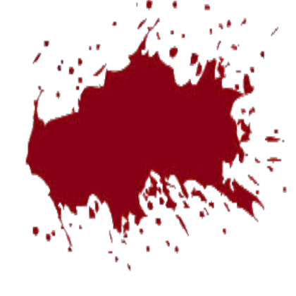 blood splatter *transparent* Roblox decal