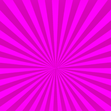 Pink Comic Sun Rays/Sunburst Lines Background