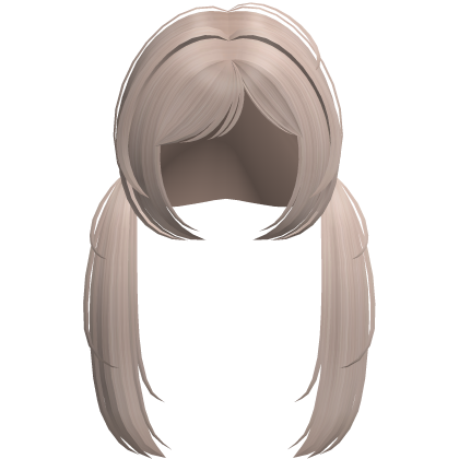 ୨୧ Kawaii Long Light Brown Pigtails