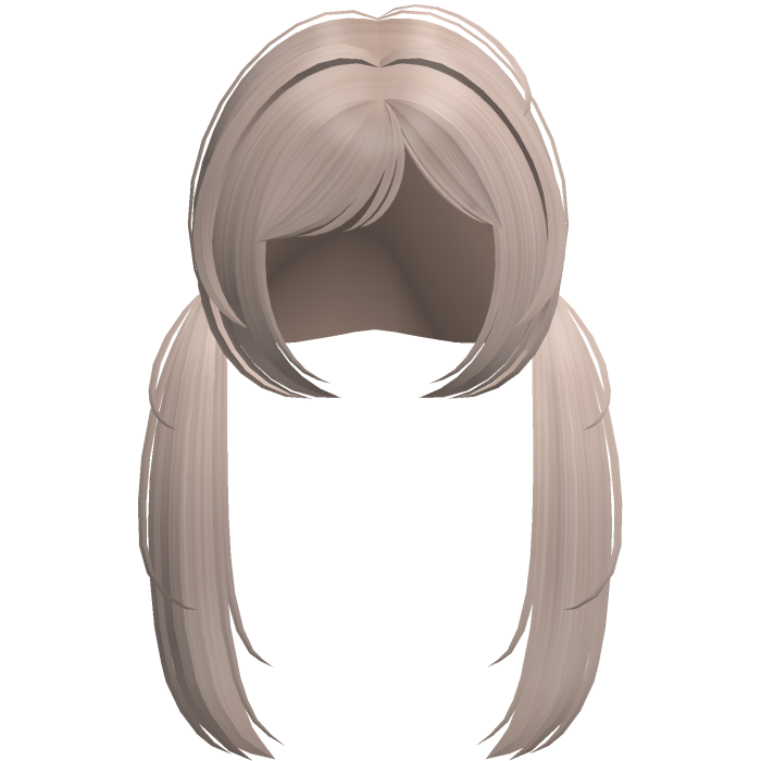 ୨୧ Kawaii Long Light Brown Pigtails