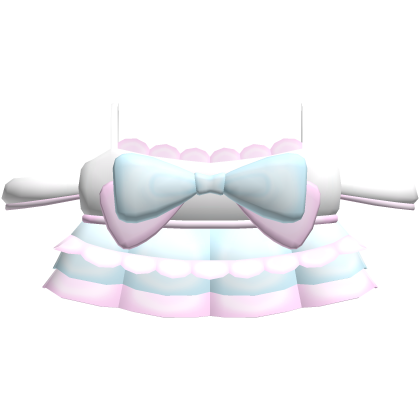 🫧 sweet bubbly moe doll top blue n pink Roblox item