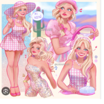 Barbie fan squad
