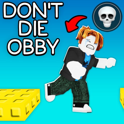 DON'T DIE OBBY official Roblox game thumbnail