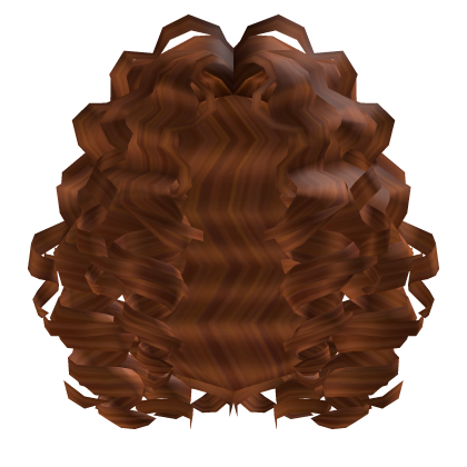 Ginger Natural Curly Hair Roblox item