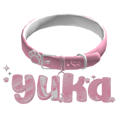 yuka pink paww Roblox item