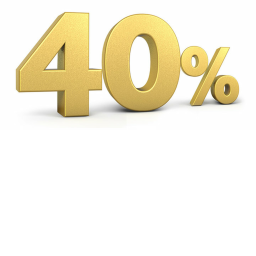 40 percent