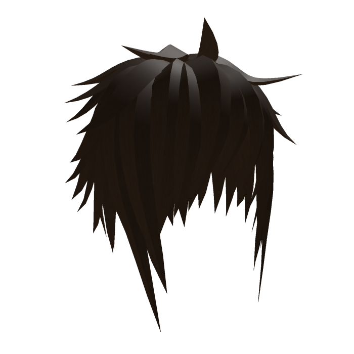 brown emo anime spiky vkei hair