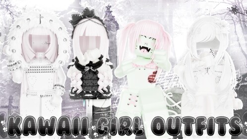 [UPDATE ❄️] KAWAII GIRL OUTFITS ☁️