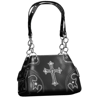 Y2K Grunge Cross Purse thumbnail