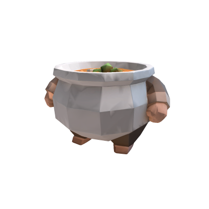 Plump Bowl Of Soup Character