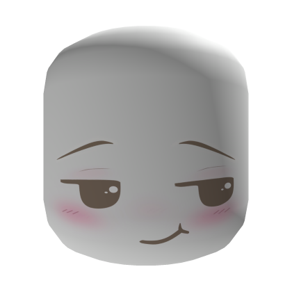 ♡Sly Smirk Cartoon Face♡ Roblox item