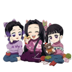 “BUTTERFLY SISTER GROUP”Demon slayer by:Kanao