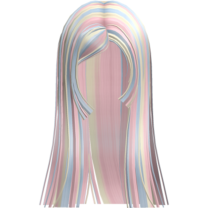 Long Pin Straight Hime Cut (Confetti) Roblox item