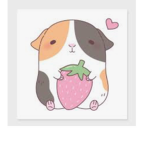 Strawberry hamster group