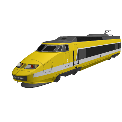 TGV La Poste shoulder accessory Roblox item