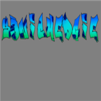 Sonichedgie's Graffiti. Roblox decal