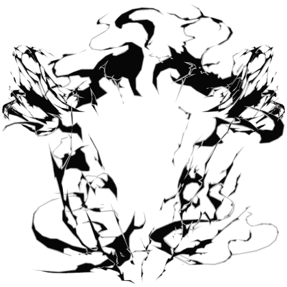 Black White Anime Aura
