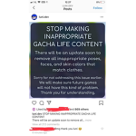 Stop Inappropriate Gacha Content!