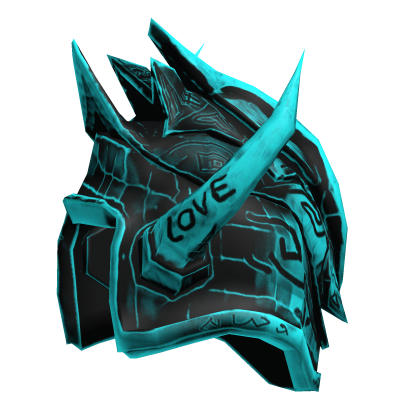 Ancestral Shoulder Armour - Right - Blue