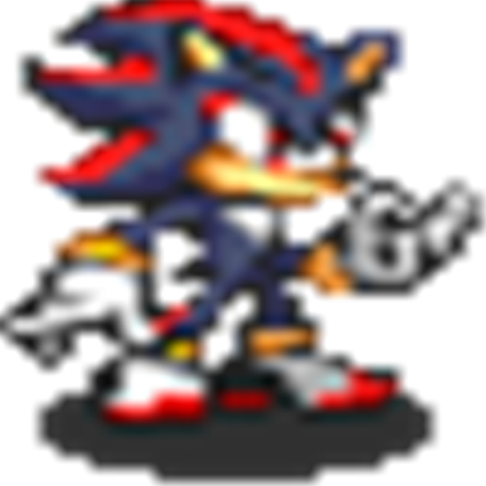 sonic sprite (shadow) Roblox decal
