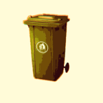 garbage bin