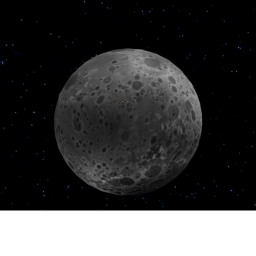 The moon