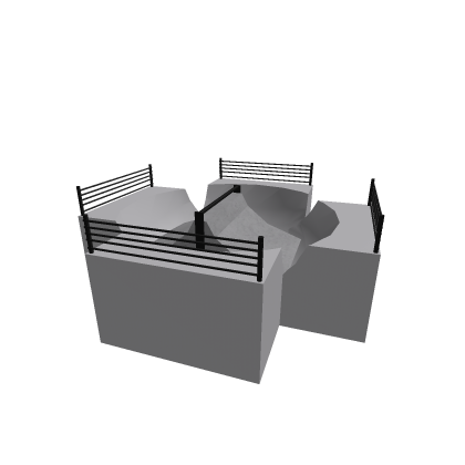 Skateboard grand ramp