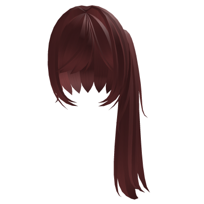 Moe Ponytail - Red  Roblox item
