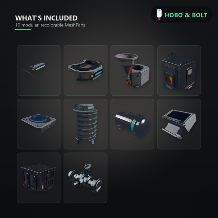 Modular Tycoon Factory & Conveyor Kit preview 4