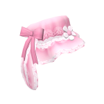 Elegant Bunny Trendy Hat in Pink