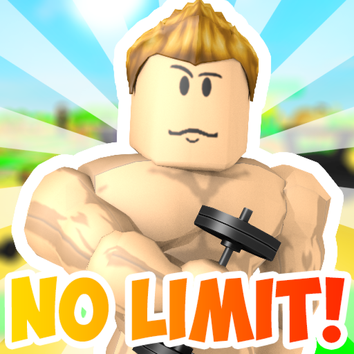 💪 No Limit Lifting Simulator official Roblox game thumbnail