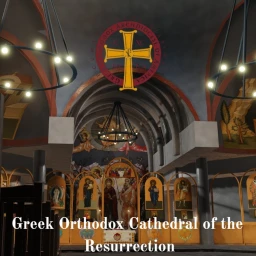 Holy church of the Resurrection icon