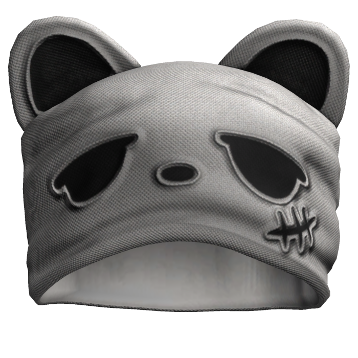 White Fumo Cat Beanie