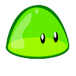 green slime blob