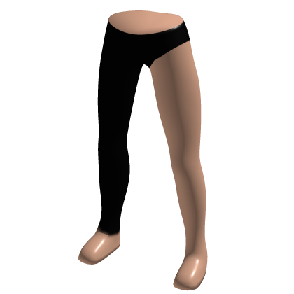 Full Black Legs Tattoo