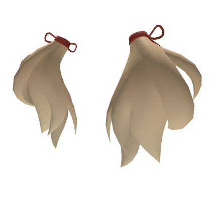 Yoshimi Bright Orange Twintails Extension Roblox item