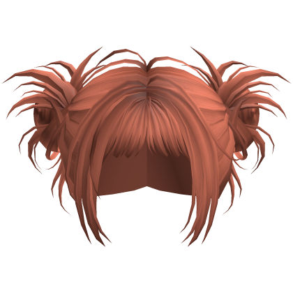 Ginger Cute Y2k Spikey Buns