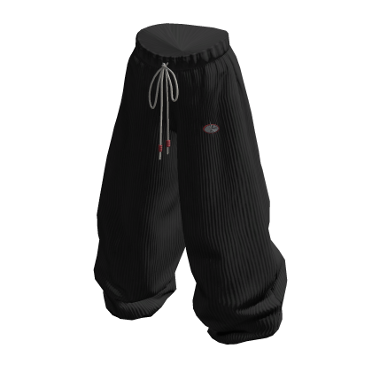 Black training pants