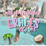 Graces closet!!
