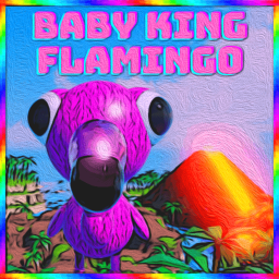Zoey's Baby King Flamingo Obby