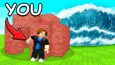 Build To Survive DISASTERS! 🌊