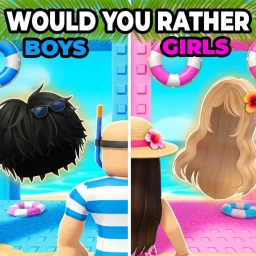 Would You Rather: Beach Boys & Girls Outfit Tower!